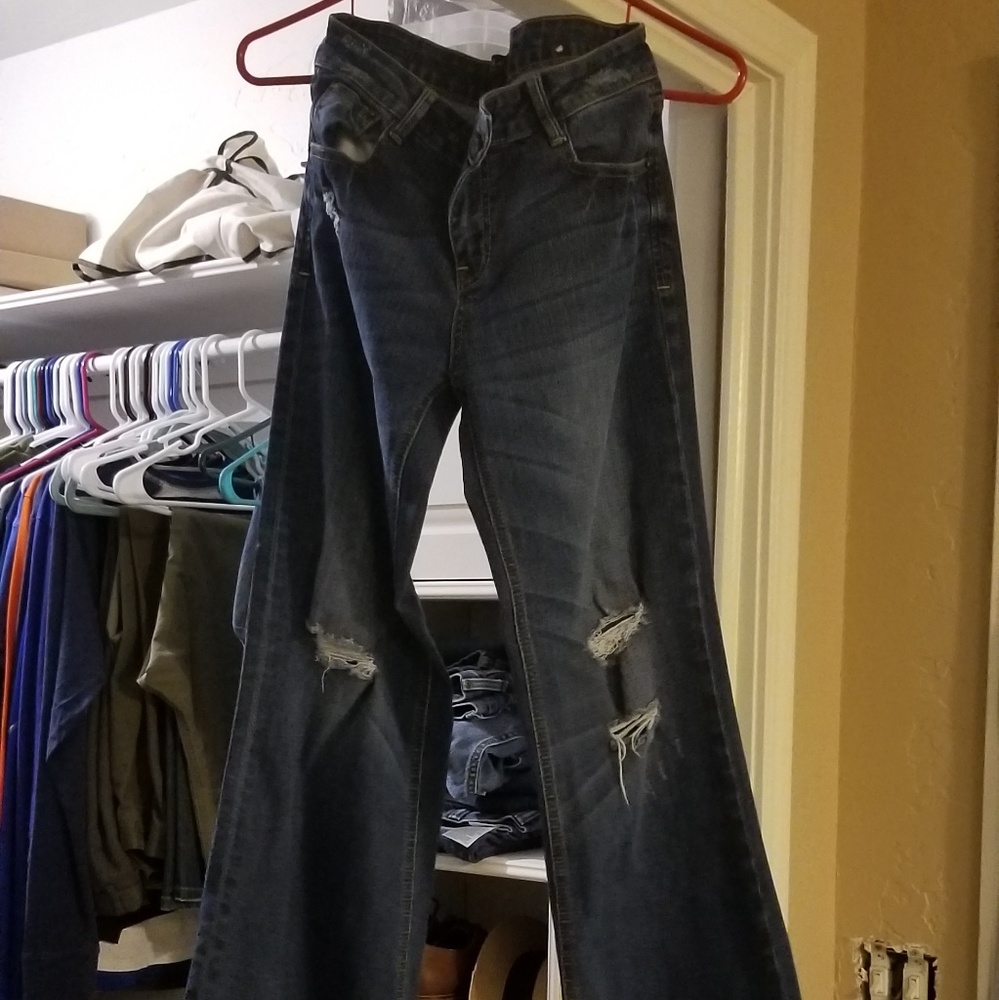 Distressed Jeans